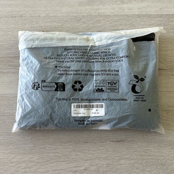 Bamboo Cool 4 Pack Boxer Briefs Soft Underwear Black M NWT IN PACKAGE - Picture 10 of 11